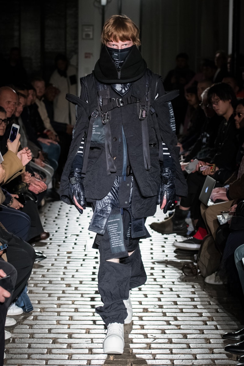 TAKAHIROMIYASHITA TheSoloist. Fall Winter 2019 paris fashion week Collection runway show one 1 my way takahiro miyashita