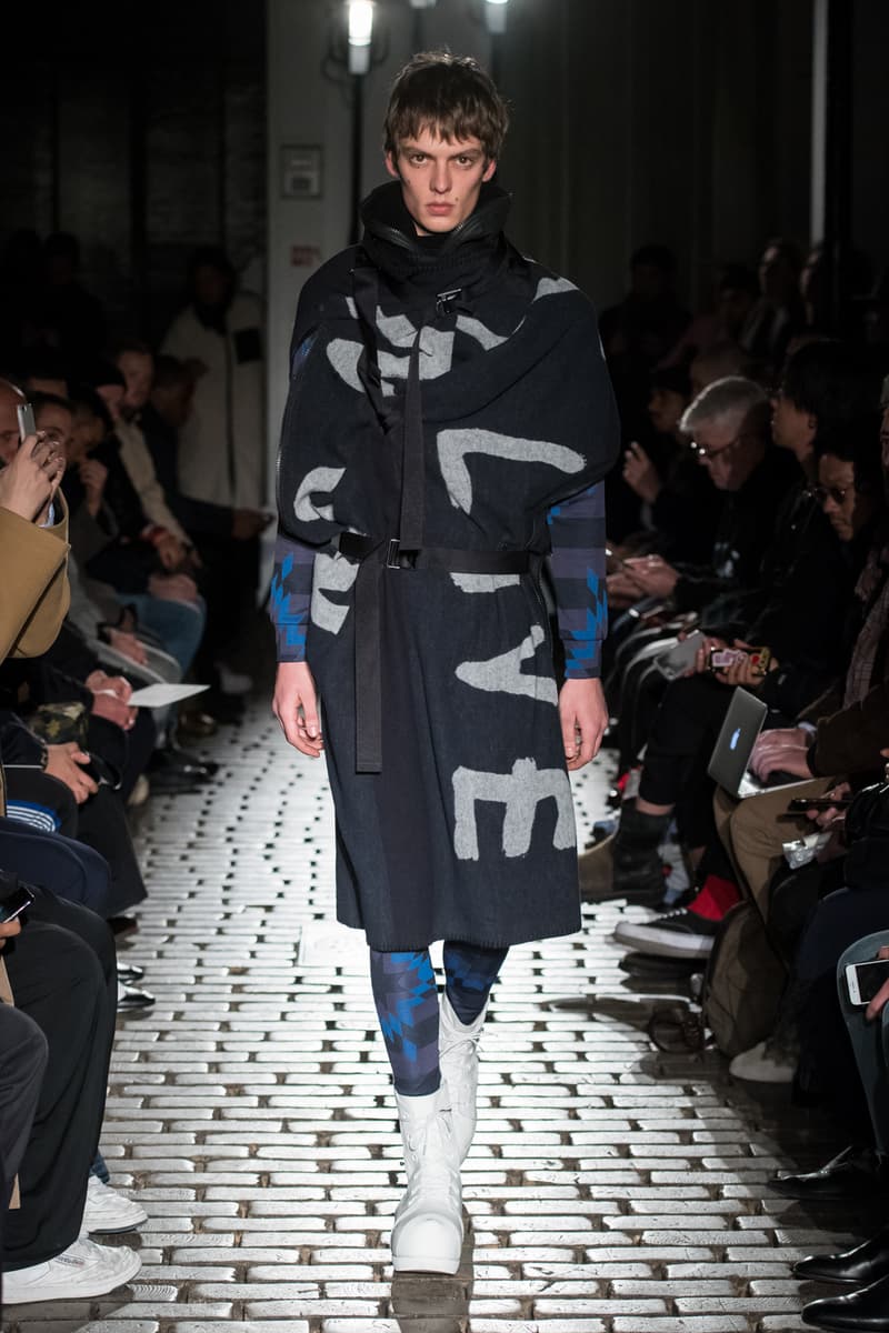 TAKAHIROMIYASHITA TheSoloist. Fall Winter 2019 paris fashion week Collection runway show one 1 my way takahiro miyashita