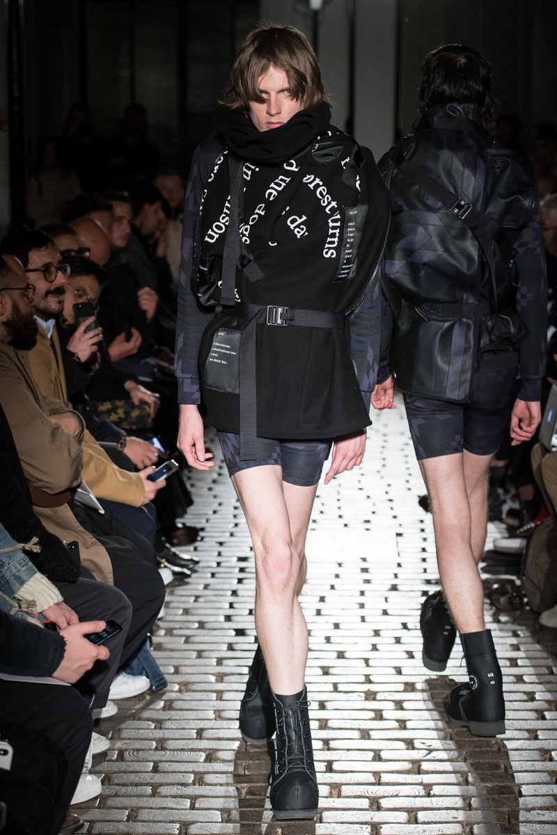 TAKAHIROMIYASHITA TheSoloist. Fall Winter 2019 paris fashion week Collection runway show one 1 my way takahiro miyashita