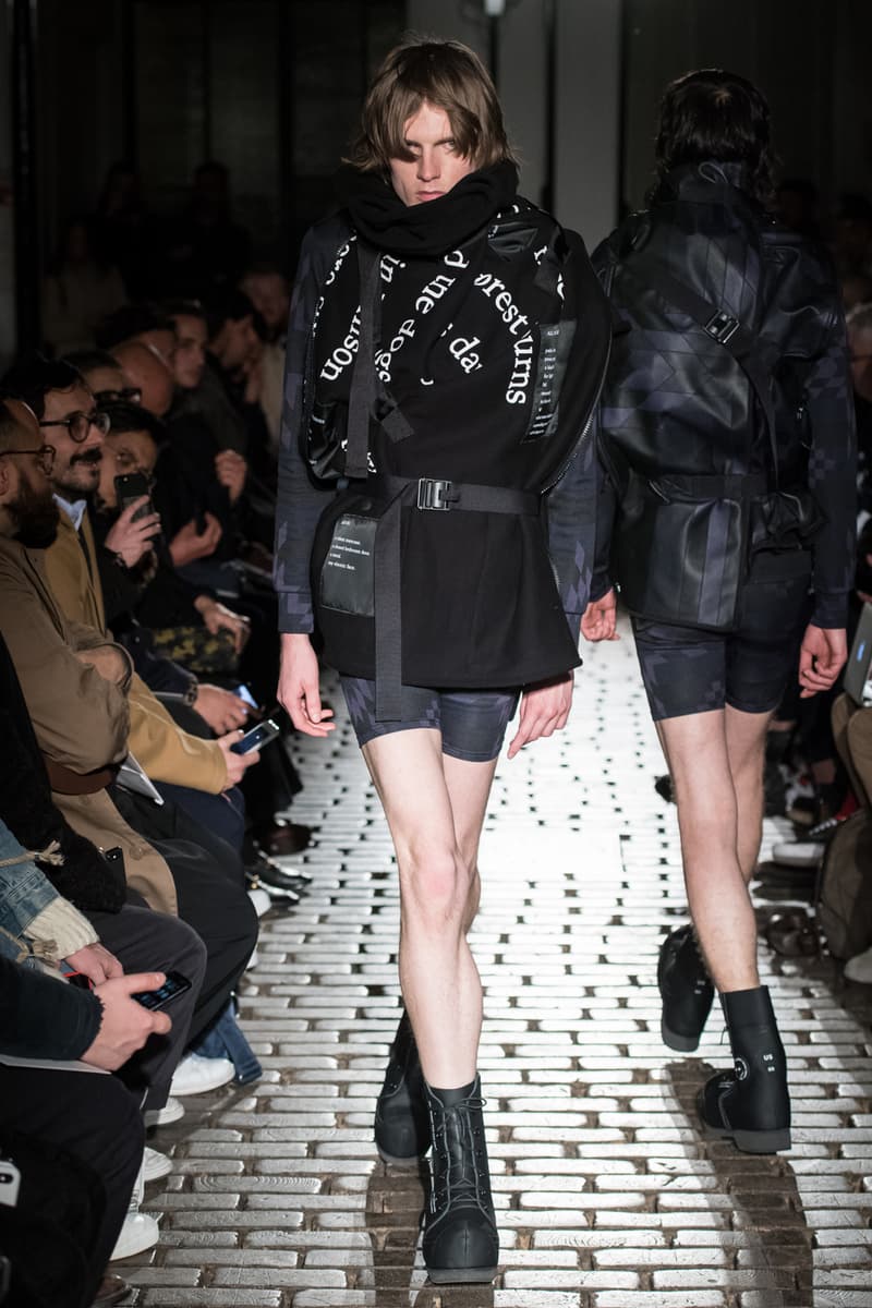 TAKAHIROMIYASHITA TheSoloist. Fall Winter 2019 paris fashion week Collection runway show one 1 my way takahiro miyashita
