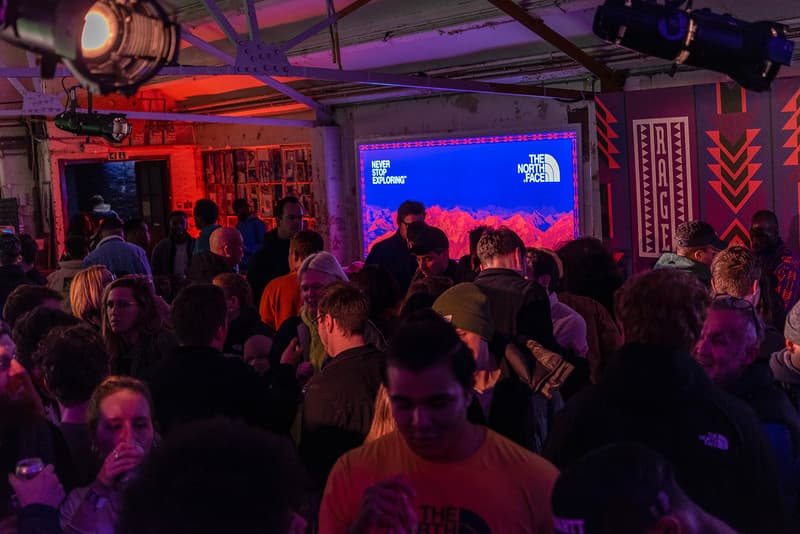 The North Face 92 Rage Collection London Launch Party Snowboarding Tiffany Calver 90s Party VHS Nintendo Video Games Ocean Wisdom
