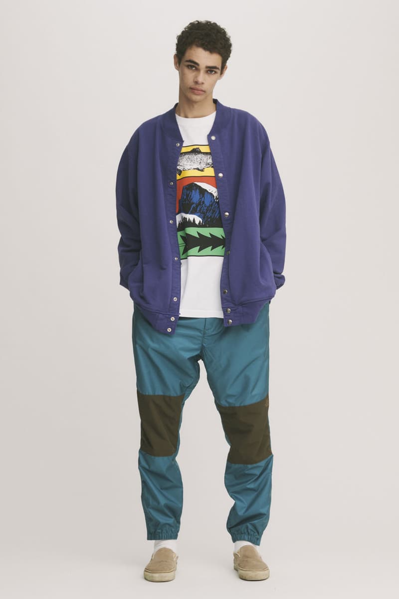 THE NORTH FACE PURPLE LABEL SS19 Lookbook nanamica eiichiro homma jackets shirts hats hoodies