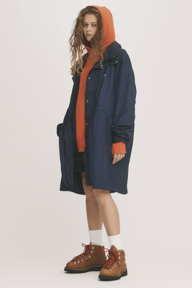 THE NORTH FACE PURPLE LABEL SS19 Lookbook nanamica eiichiro homma jackets shirts hats hoodies