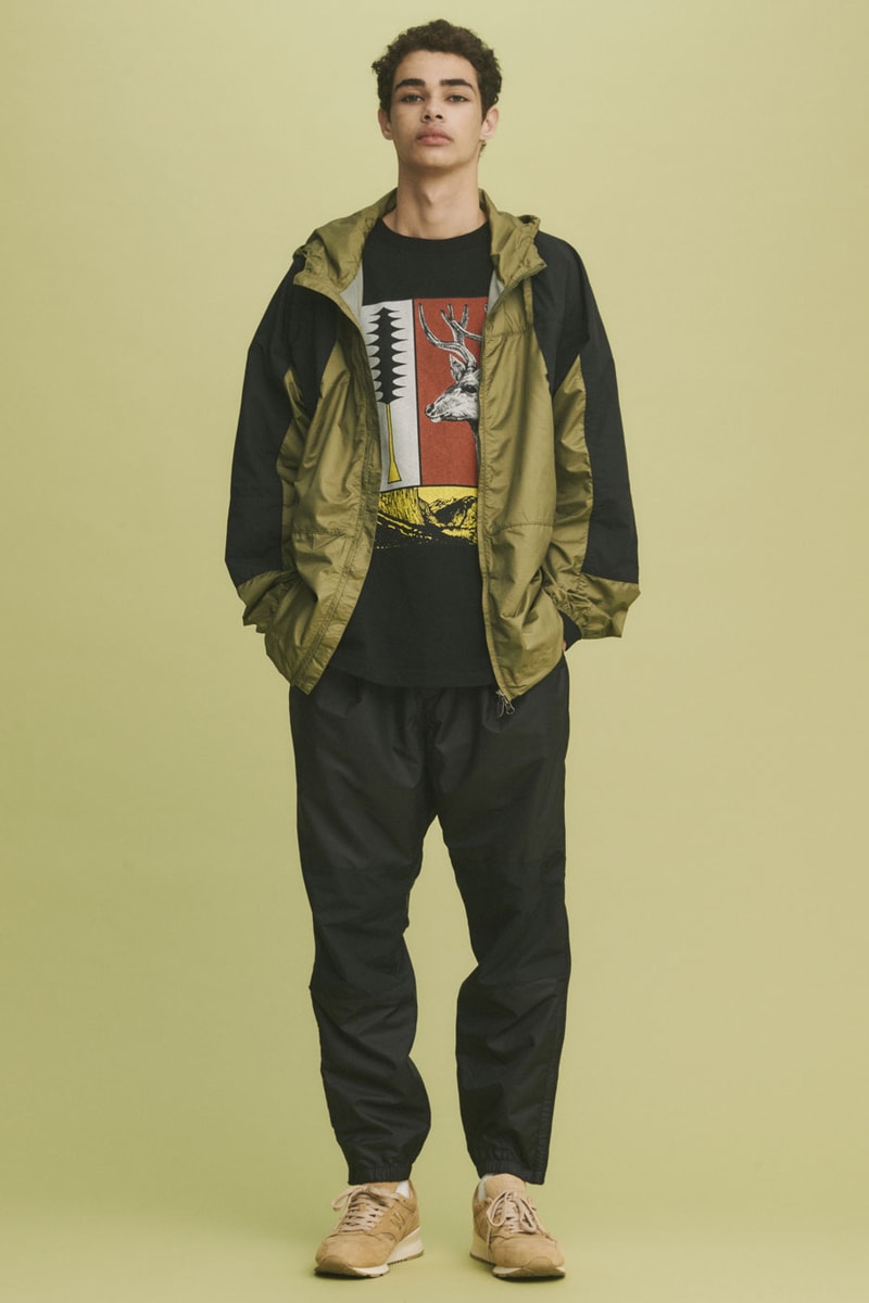 THE NORTH FACE PURPLE LABEL SS19 Lookbook nanamica eiichiro homma jackets shirts hats hoodies