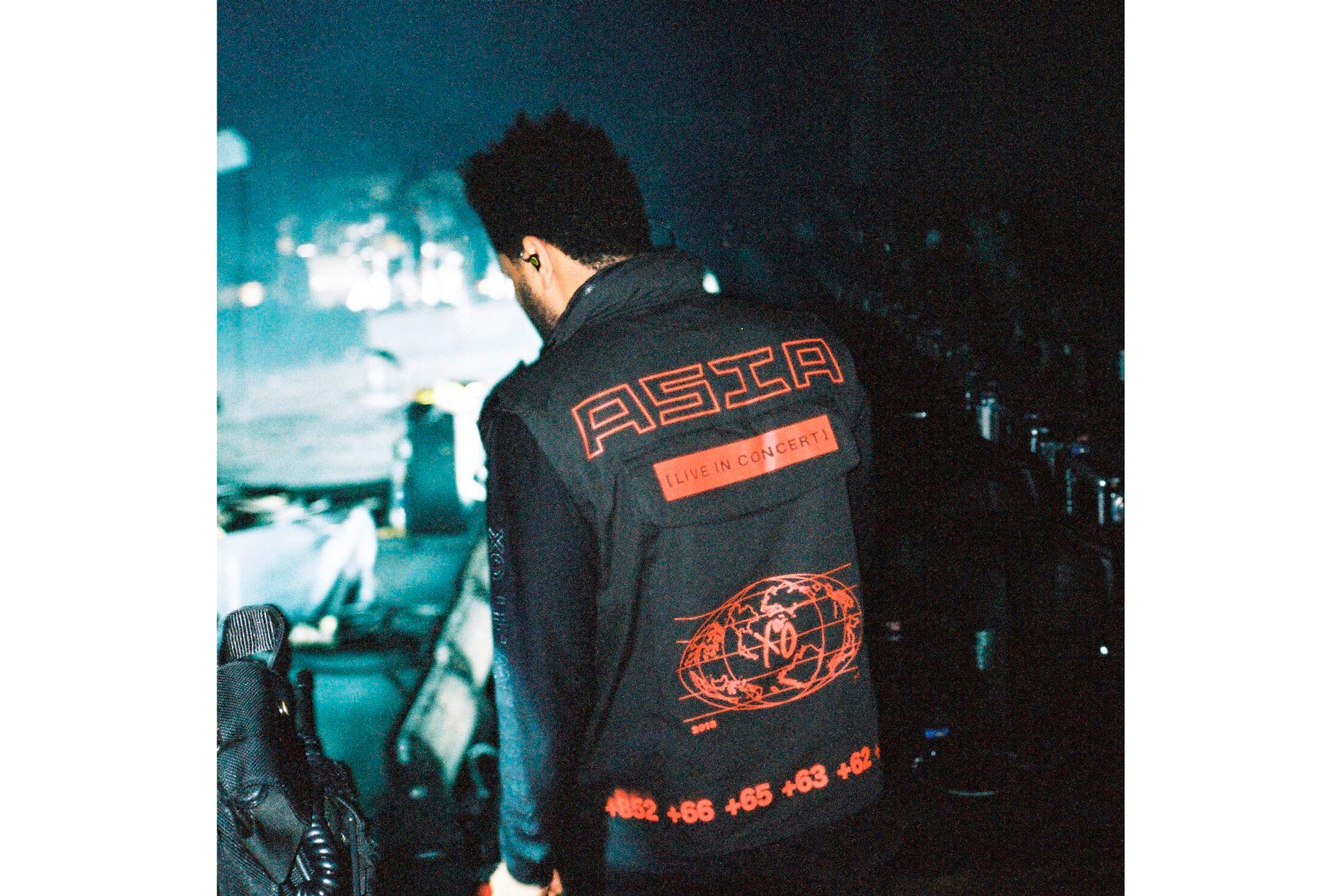 The Weeknd Limited Edition Asia Tour Merch four days 96 hours lookbook ox starboy