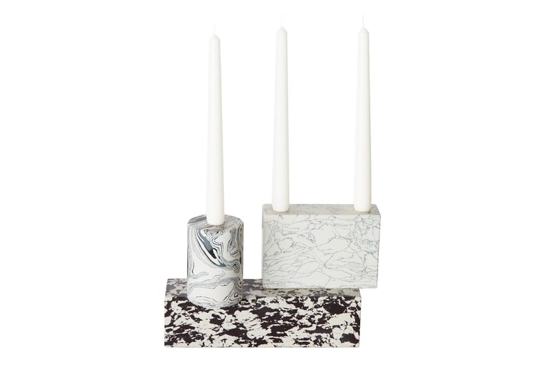Tom Dixon "Swirl" Home Accessories  candholders bookends vases pattern candelabra tom dixon studio release info pricing 