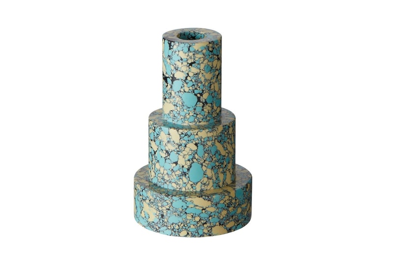 Tom Dixon "Swirl" Home Accessories  candholders bookends vases pattern candelabra tom dixon studio release info pricing 