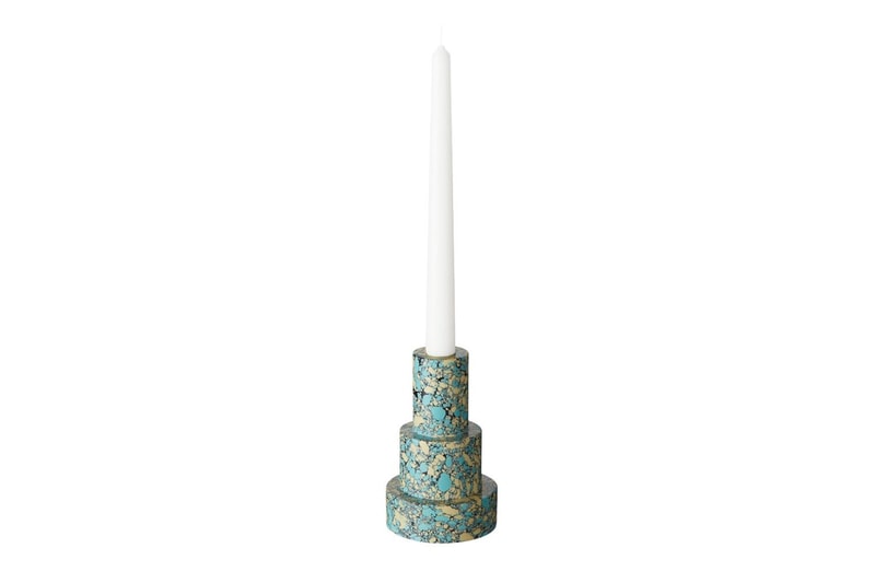Tom Dixon "Swirl" Home Accessories  candholders bookends vases pattern candelabra tom dixon studio release info pricing 