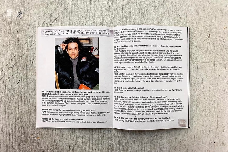 Tom Sachs Caprice Owners Manual Second Edition Release buy info details pages 2019 preview cover contents