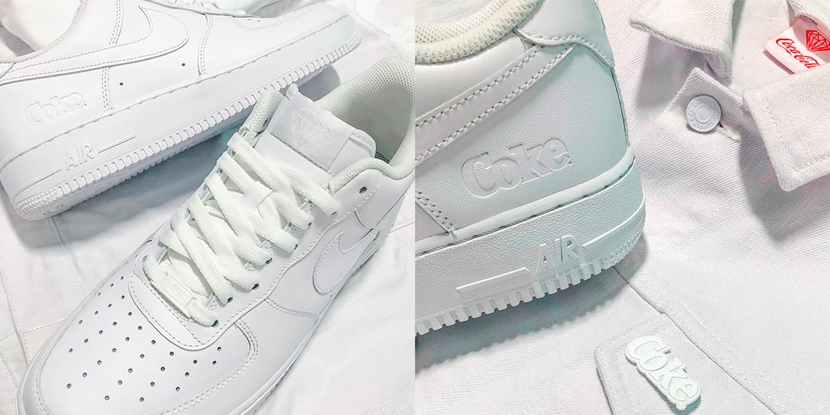 nike air force with diamonds