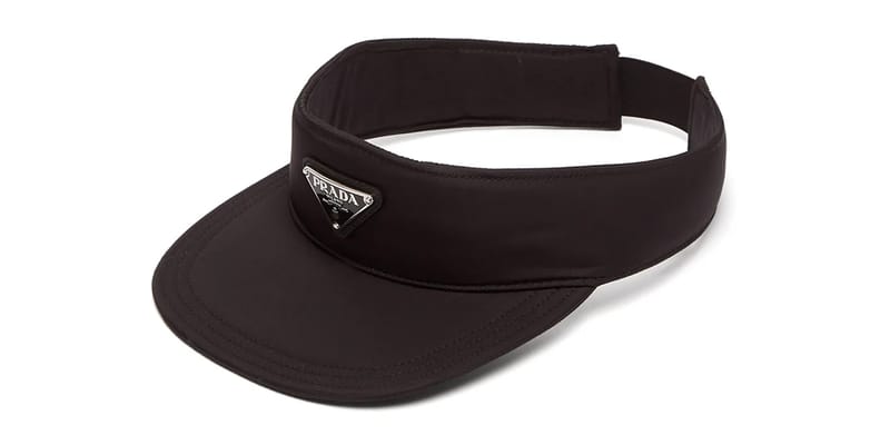 prada nylon visor