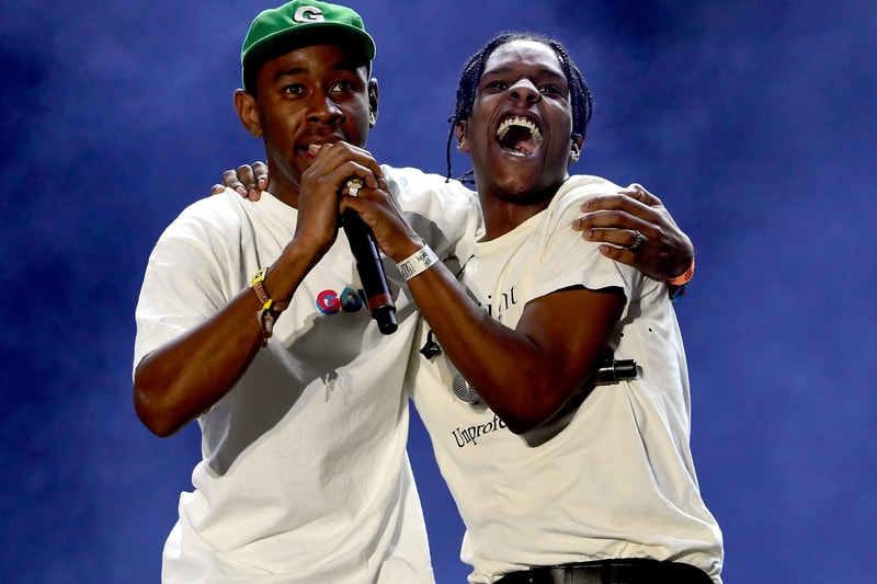Tyler The Creator A$AP Rocky Collab Album Update Tweet Mad Call Out WANG$AP