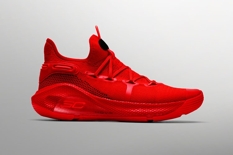 Under Armour Curry 6 "Heart of the Town" Gets Dipped in All-Red