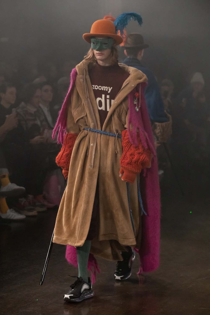 UNDERCOVER Fall Winter 2019 Collection Runway paris fashion week mens jun takahashi clockwork orange droogs nike collaboration valentino