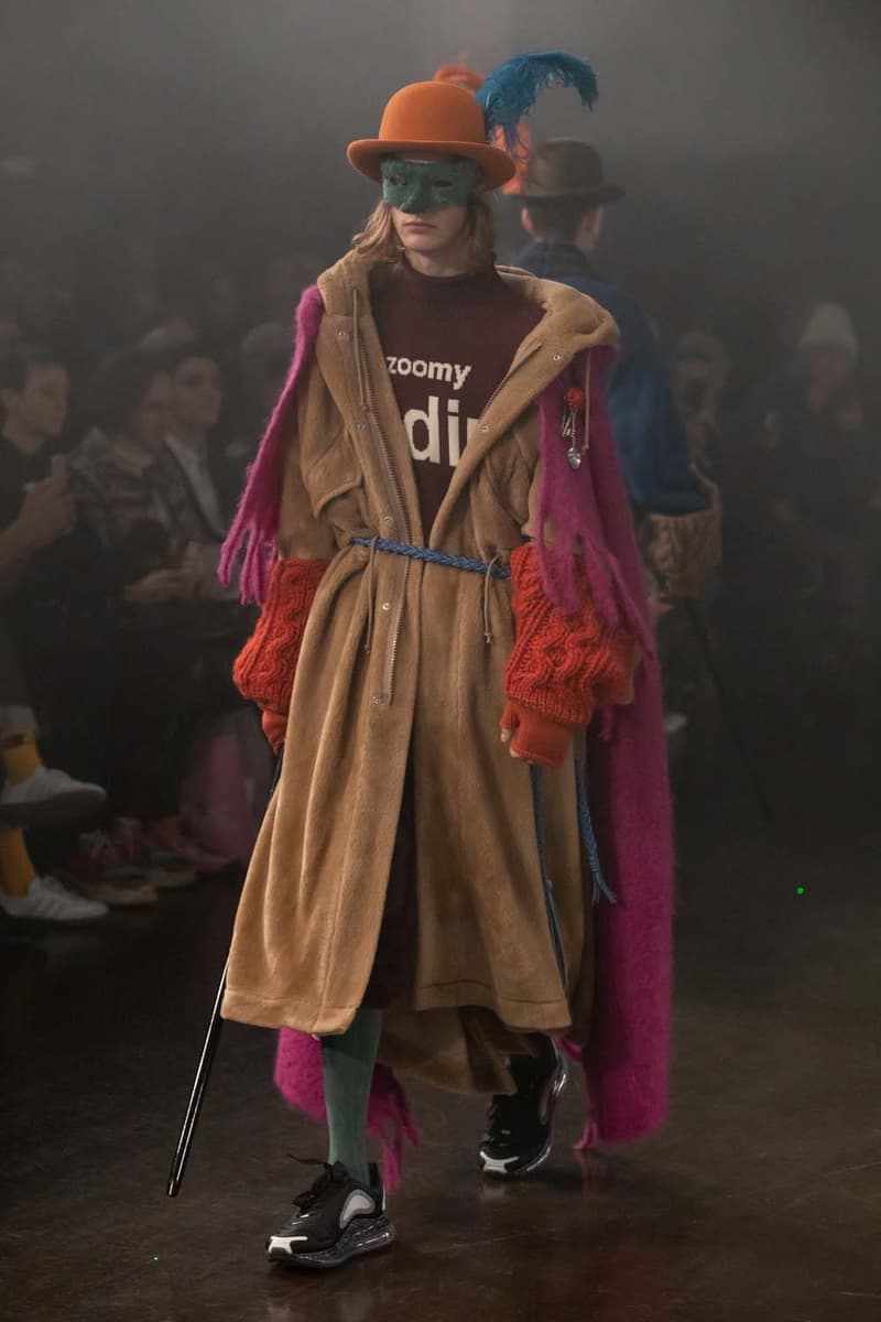 UNDERCOVER Fall Winter 2019 Collection Runway paris fashion week mens jun takahashi clockwork orange droogs nike collaboration valentino