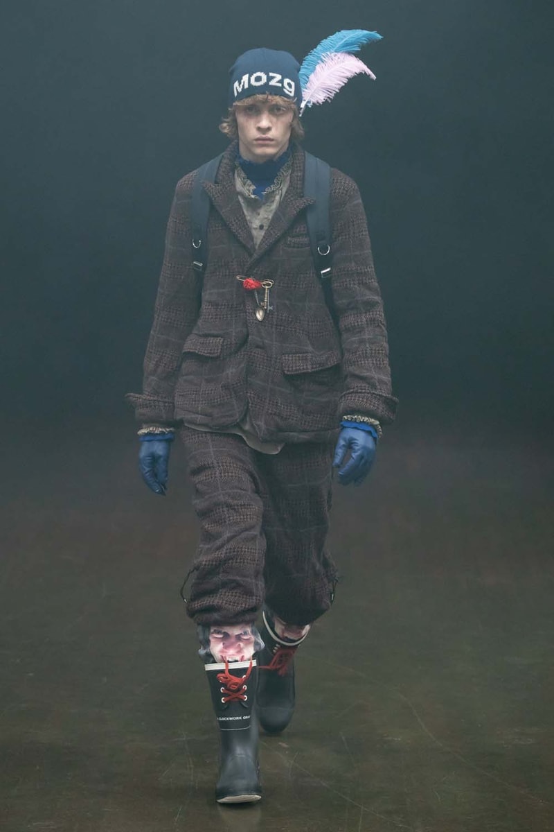 UNDERCOVER Fall Winter 2019 Collection Runway paris fashion week mens jun takahashi clockwork orange droogs nike collaboration valentino