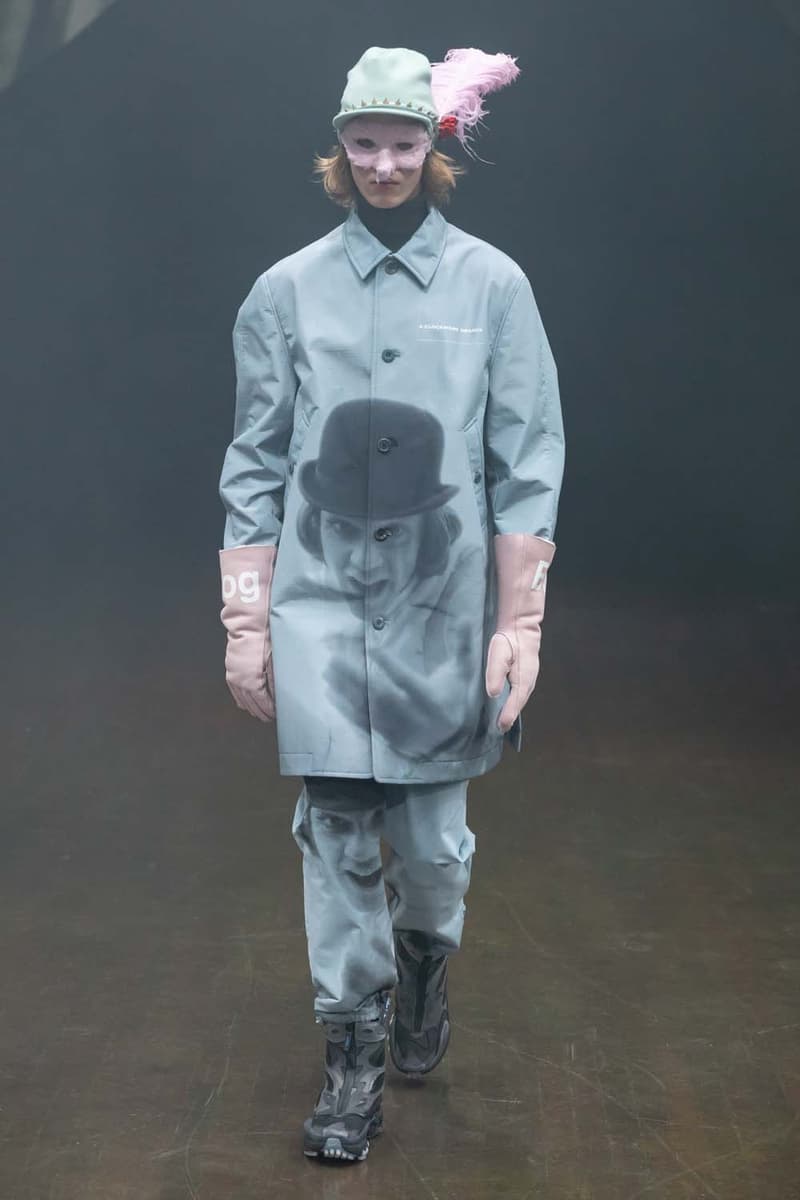 UNDERCOVER Fall Winter 2019 Collection Runway paris fashion week mens jun takahashi clockwork orange droogs nike collaboration valentino