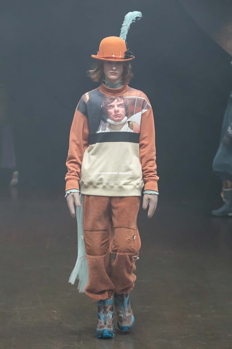 UNDERCOVER Fall Winter 2019 Collection Runway paris fashion week mens jun takahashi clockwork orange droogs nike collaboration valentino