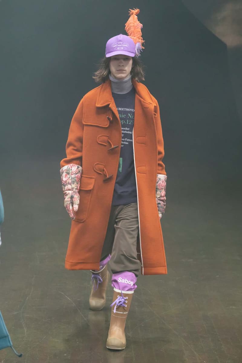 UNDERCOVER Fall Winter 2019 Collection Runway paris fashion week mens jun takahashi clockwork orange droogs nike collaboration valentino