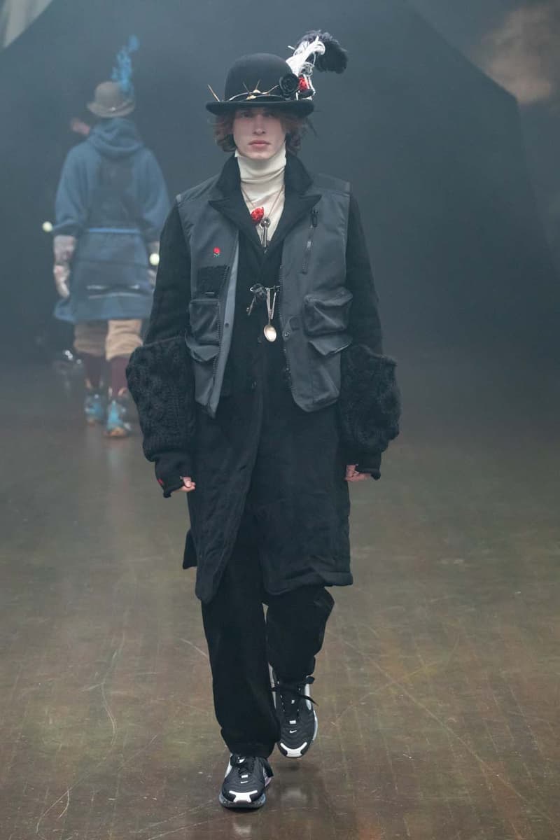 UNDERCOVER Fall Winter 2019 Collection Runway paris fashion week mens jun takahashi clockwork orange droogs nike collaboration valentino