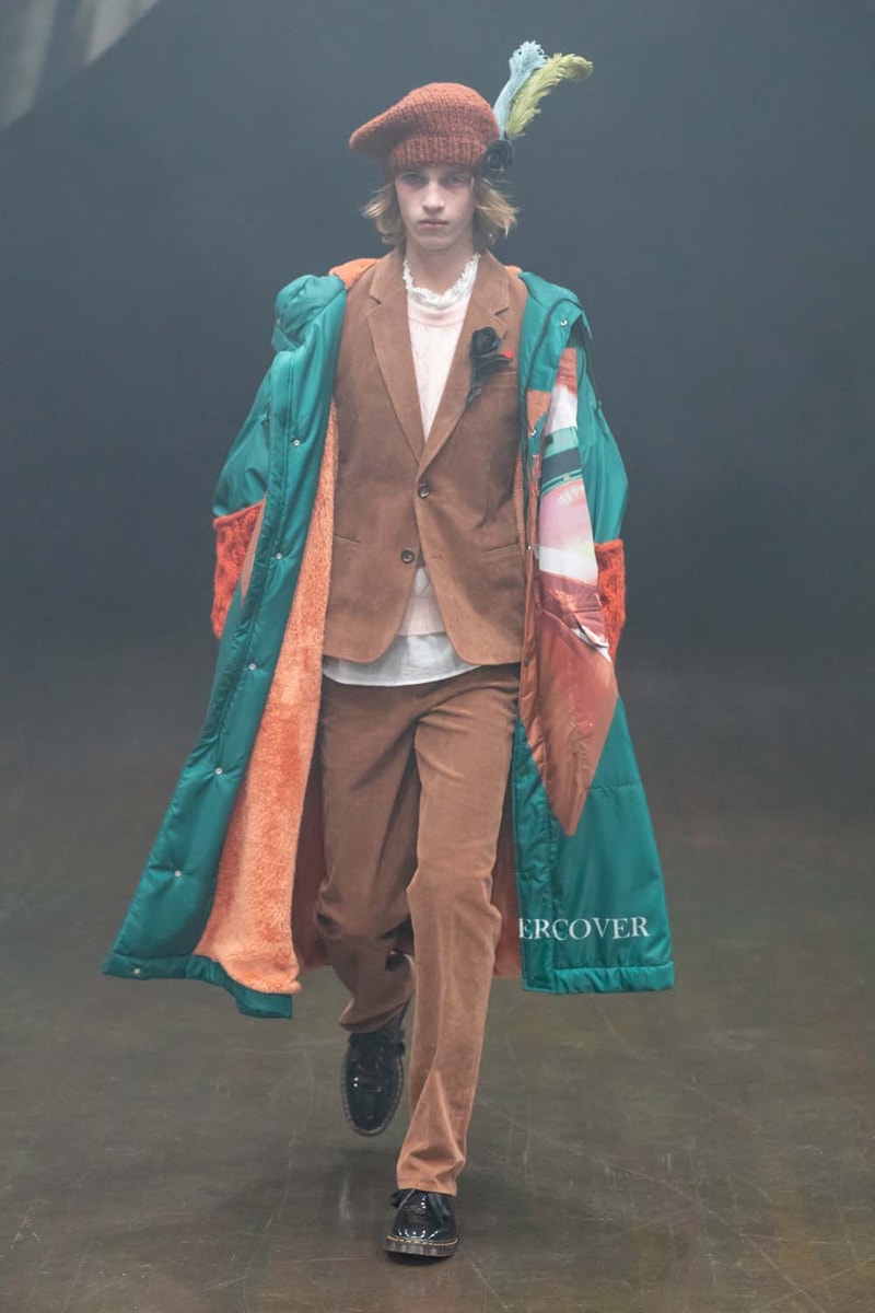 UNDERCOVER Fall Winter 2019 Collection Runway paris fashion week mens jun takahashi clockwork orange droogs nike collaboration valentino