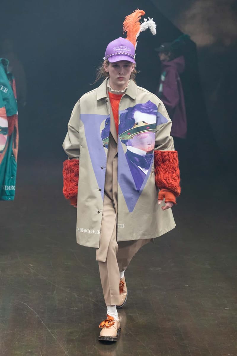 UNDERCOVER Fall Winter 2019 Collection Runway paris fashion week mens jun takahashi clockwork orange droogs nike collaboration valentino