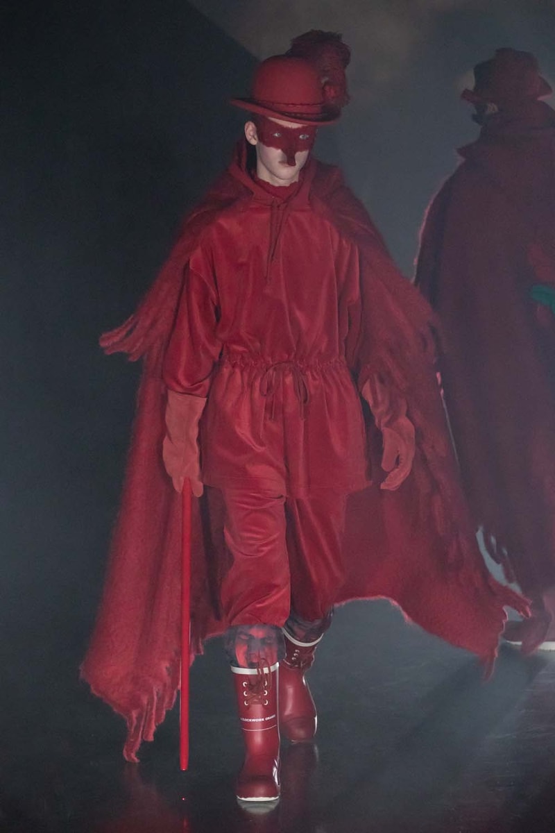 UNDERCOVER Fall Winter 2019 Collection Runway paris fashion week mens jun takahashi clockwork orange droogs nike collaboration valentino