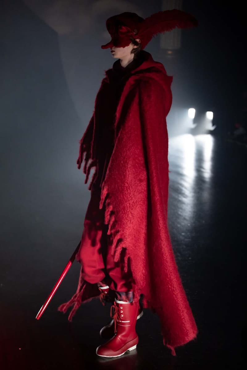 UNDERCOVER Fall Winter 2019 Collection Runway paris fashion week mens jun takahashi clockwork orange droogs nike collaboration valentino