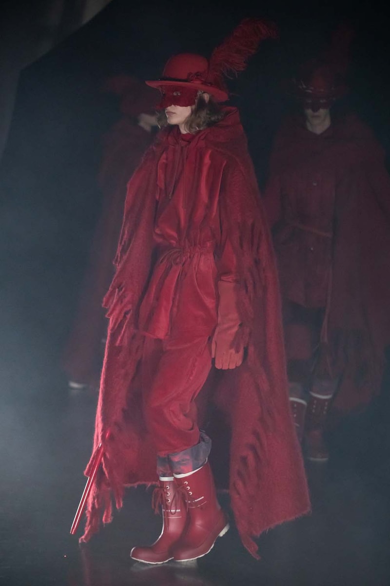 UNDERCOVER Fall Winter 2019 Collection Runway paris fashion week mens jun takahashi clockwork orange droogs nike collaboration valentino