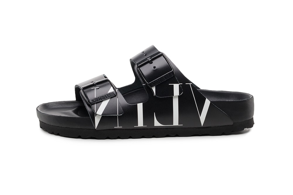 Birkenstock x Valentino Arizona Sandal release paris fashion week 2019