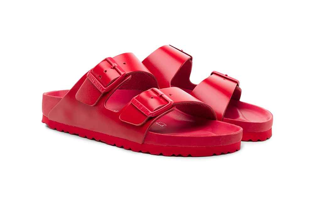 Birkenstock x Valentino Arizona Sandal release paris fashion week 2019