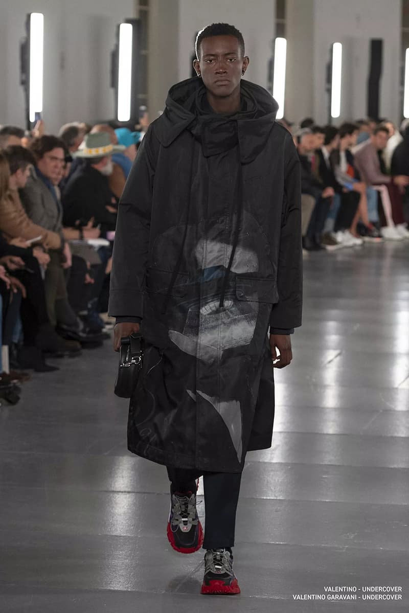 Valentino FW19 fall winter 2019 Runway Collection UNDERCOVER collaboration release date info menswear paris fashion week pierpaolo piccioli
