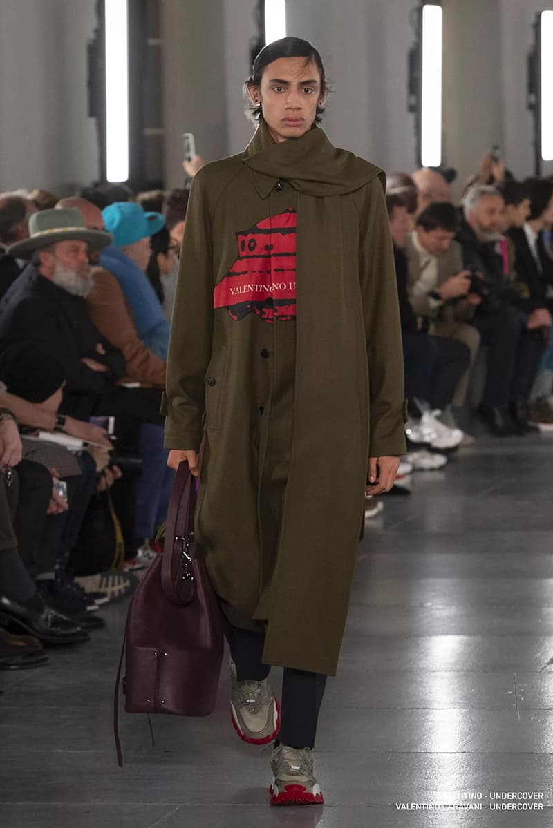 Valentino FW19 fall winter 2019 Runway Collection UNDERCOVER collaboration release date info menswear paris fashion week pierpaolo piccioli