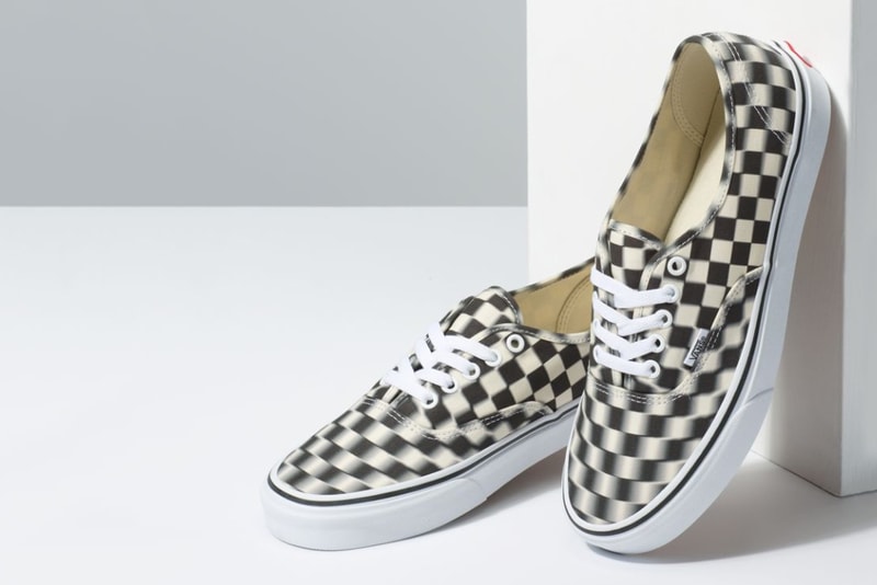 Vans Authentic Blur Check White Black sneakers shoes sneaker shoe checkerboard vulcanized sole classic