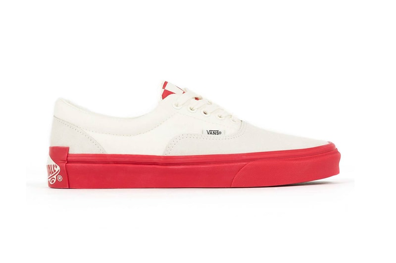 Purlicue x Vans "Year of the Pig" Era & Old Skool Red White Checkerboard Pig Big Branding Tags Laces