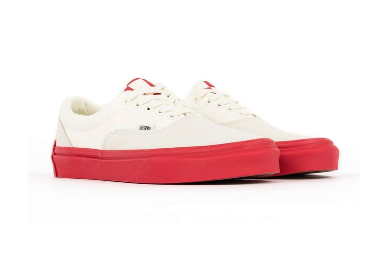 Purlicue x Vans "Year of the Pig" Era & Old Skool Red White Checkerboard Pig Big Branding Tags Laces