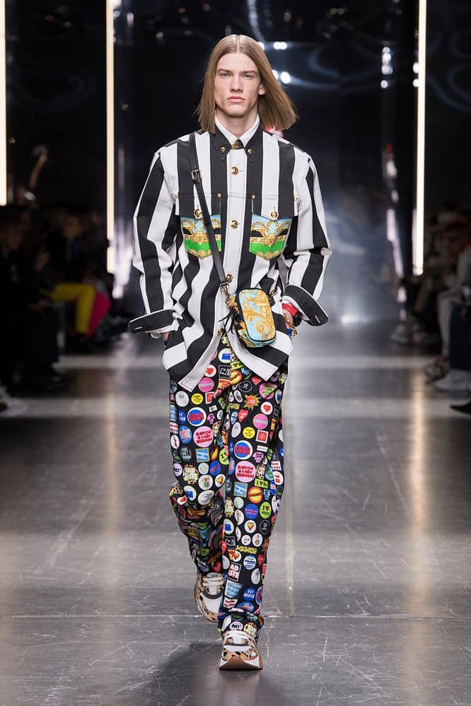 Versace Fall Winter 2019 Milan Runway Collection fashion week menswear donatella ford