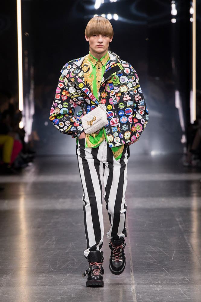 Versace Fall Winter 2019 Milan Runway Collection fashion week menswear donatella ford