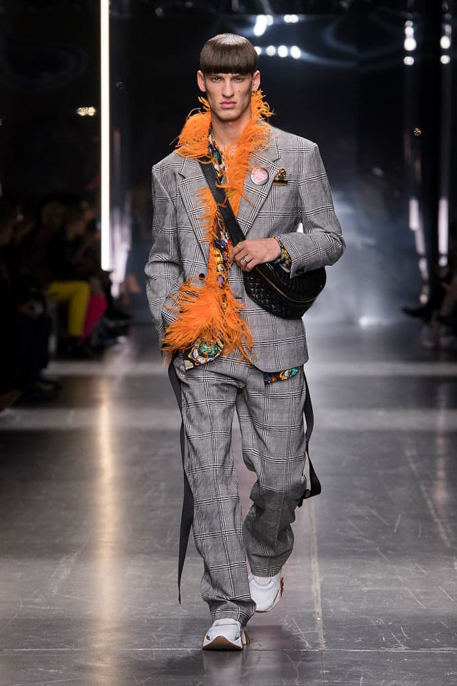 Versace Fall Winter 2019 Milan Runway Collection fashion week menswear donatella ford