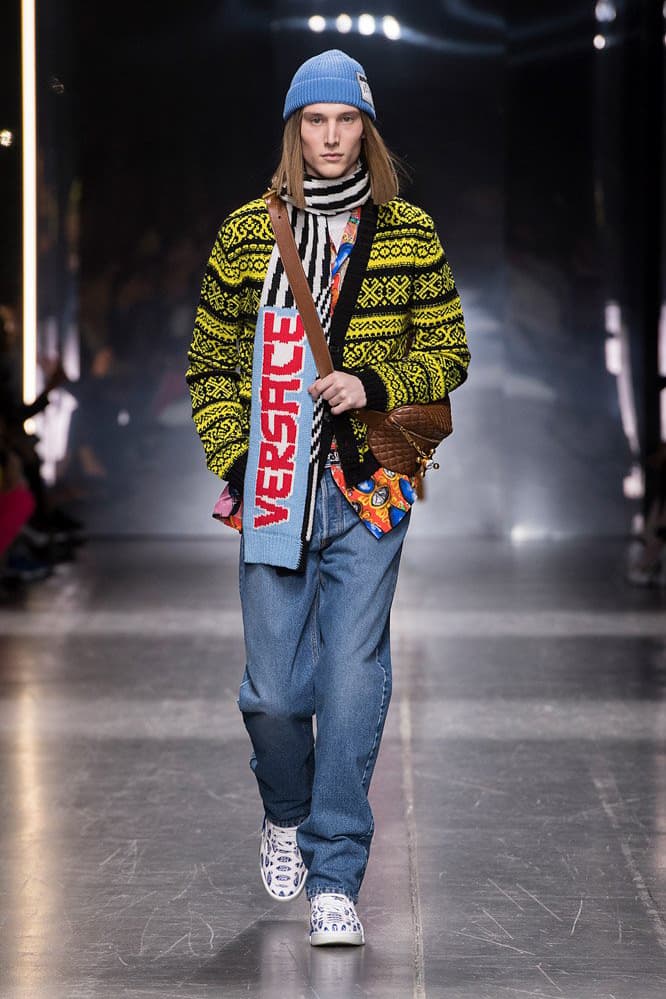 Versace Fall Winter 2019 Milan Runway Collection fashion week menswear donatella ford