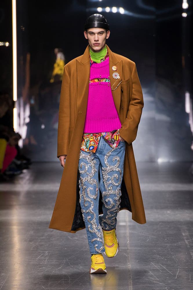 Versace Fall Winter 2019 Milan Runway Collection fashion week menswear donatella ford