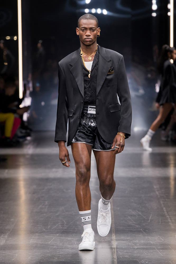 Donatella Versace Rebooted Her Menswear Collection for Gen Z