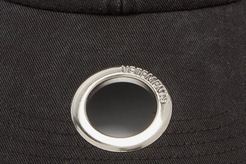 Vetements Reebok Metal Eyelet Cap Release Info Date Black White MATCHESFASHION.COM demna gvasalia