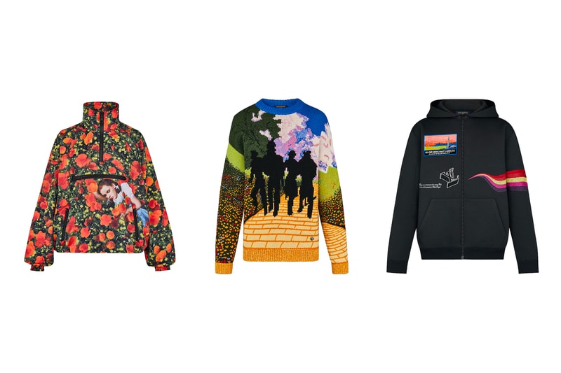 Virgil Abloh Spring Summer 2019 Louis Vuitton Collection Available Online bag shoe sneaker boot belt sweater t shirt millionaire sunglasses hat charm bracelet necklace holster scarf bandana 