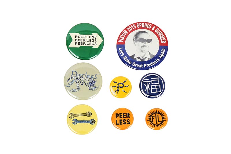 visvim 2019 Spring/Summer Pin Set