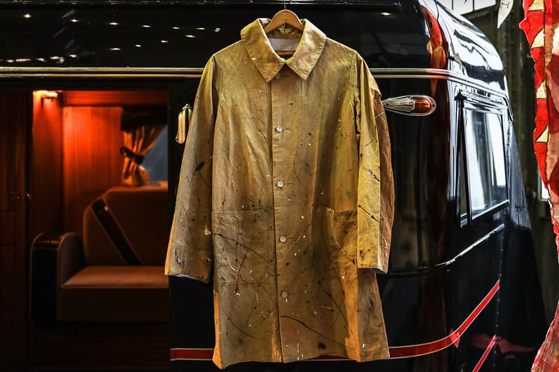 Visvim Indigo Camping Trailer Showroom Presentation Inside Look Paris France Exhibition Hiroki Nakamura Release Details Stockists