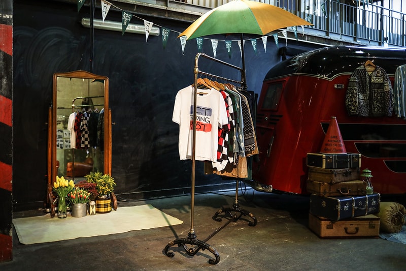 Visvim Indigo Camping Trailer Showroom Presentation Inside Look Paris France Exhibition Hiroki Nakamura Release Details Stockists
