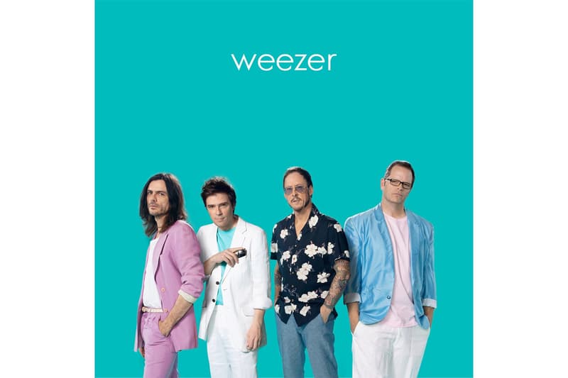 WEEZER 'The Teal Album' Stream Music Watch Listen Spotify Apple Music Streaming Services Toto Africa Michael Jackson Billie Jean No Scrubs TLC