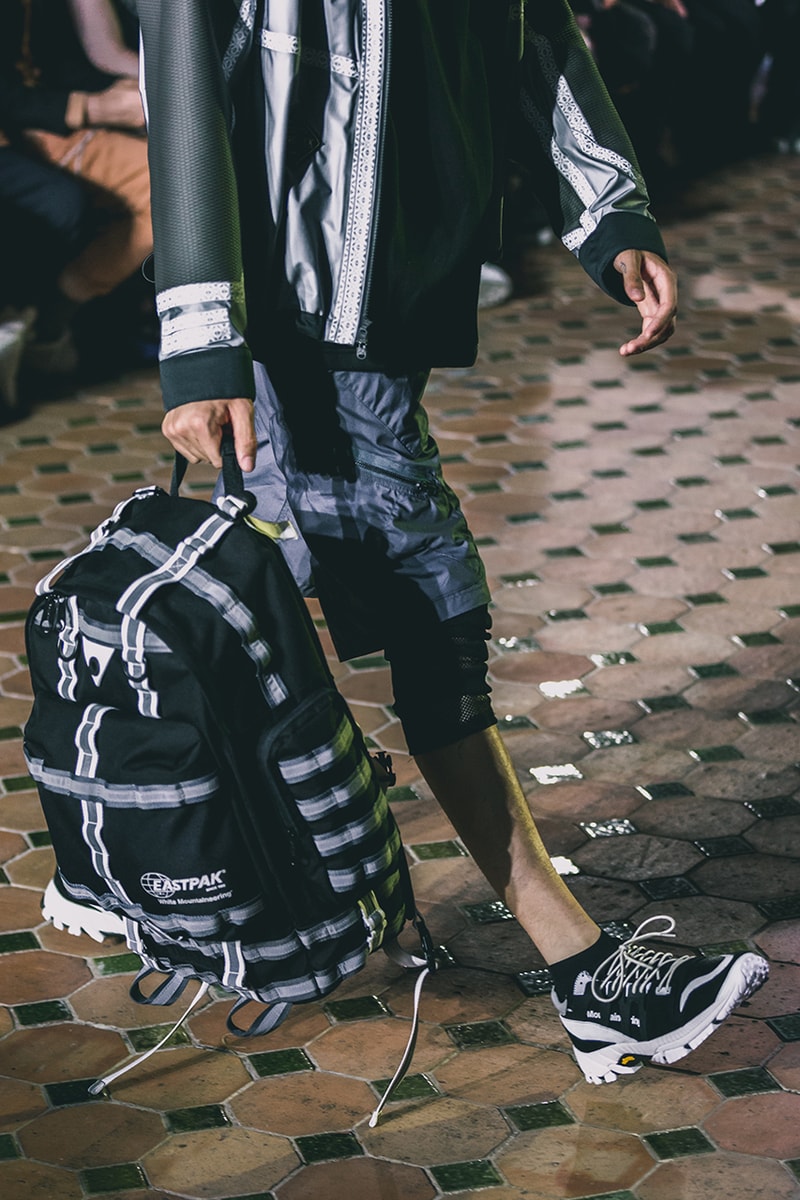 White Mountaineering Eastpak Spring Summer 2019 collaboration bag backpack duffel tote hiking release date info january 19 26 2019 buy 