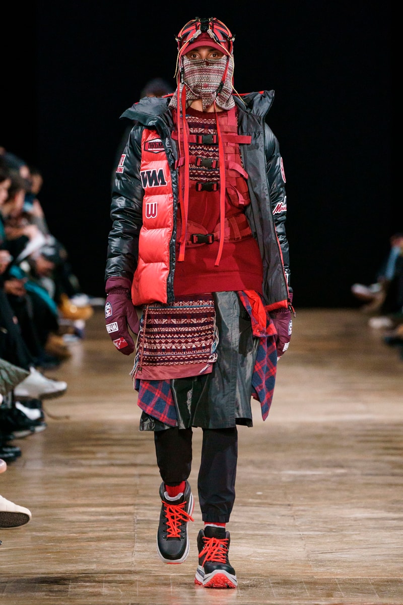 White Mountaineering Fall/Winter 2019 Collection runway lookbooks paris fashion week Danner adidas originals Eastpak